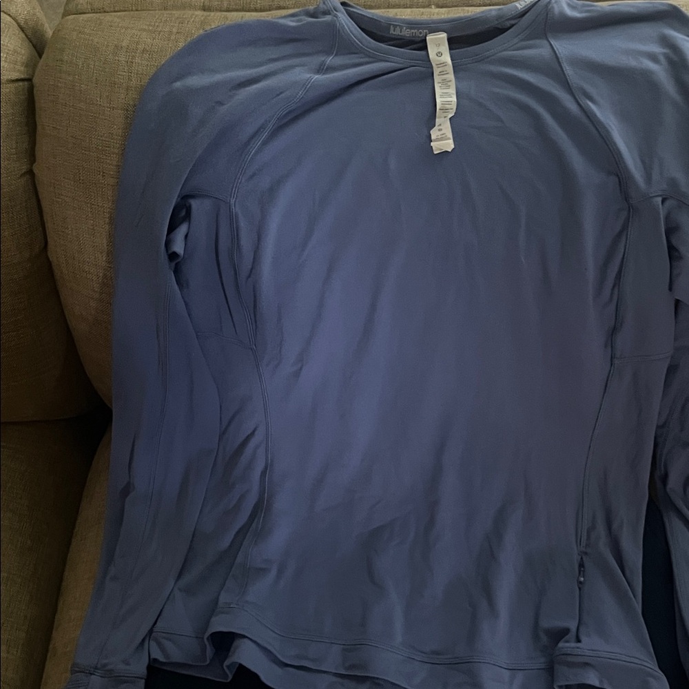 Lululemon Athletica Navy Long Sleeve Shirt